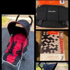 Maclaren stroller w/ New accessories